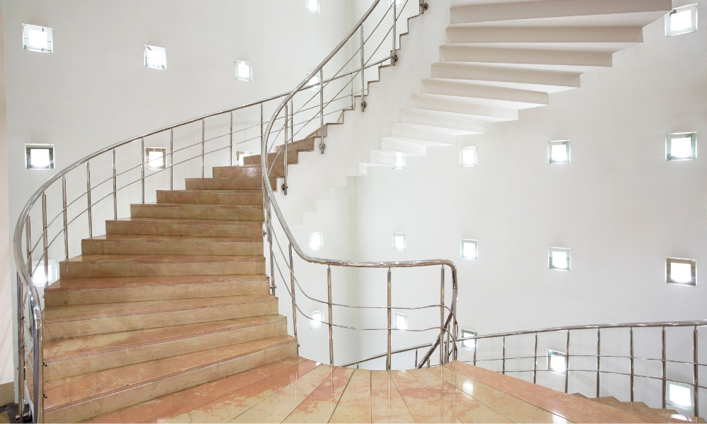 Tính bậc cầu thang là một trong những yếu tố quan trọng khi thiết kế cầu thang.