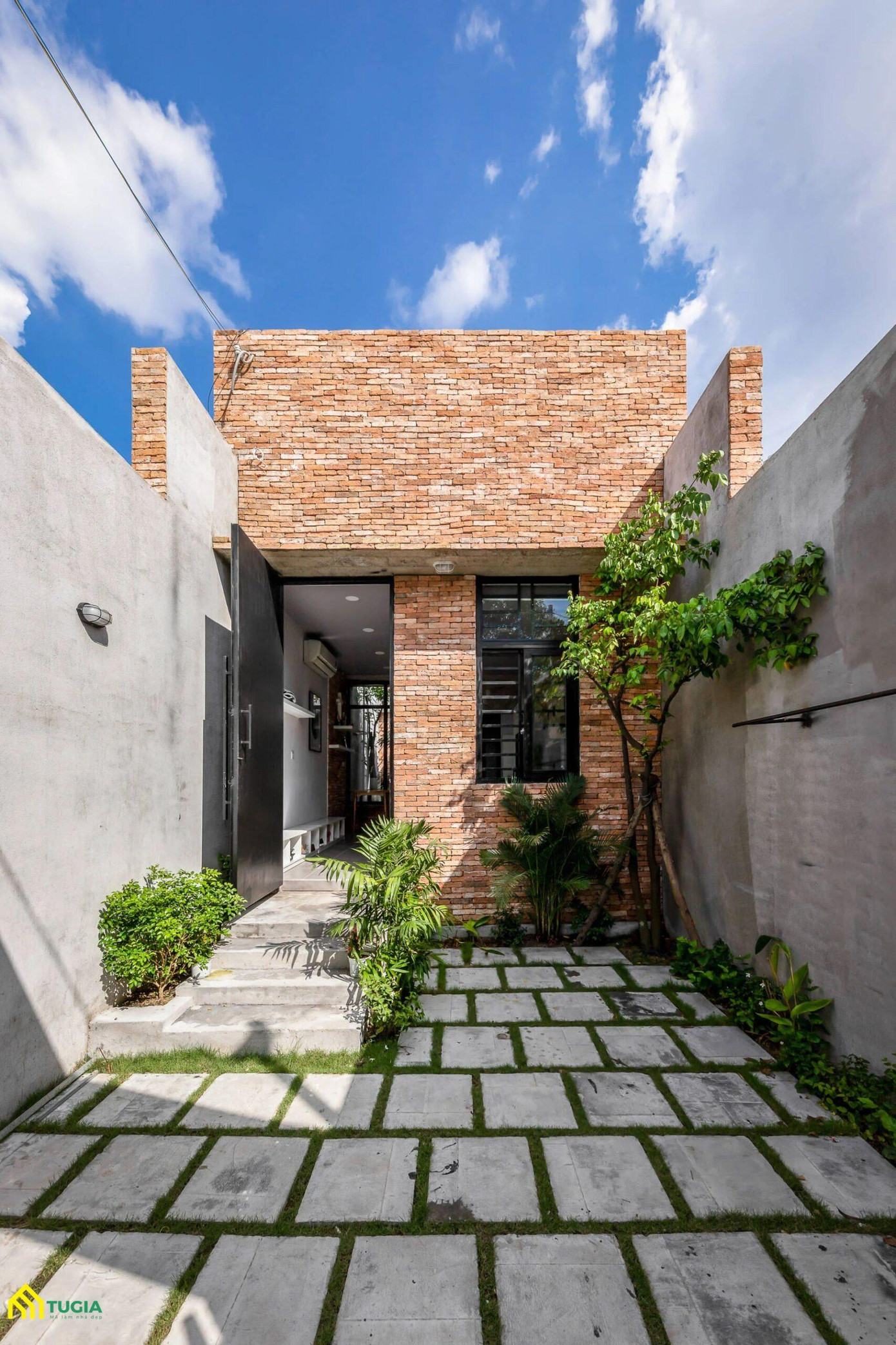 Mẫu nhà cấp ống 1 tầng không sơn trát bên ngoài. Mẫu nhà cấp ống 1 tầng không sơn trát bên ngoài.