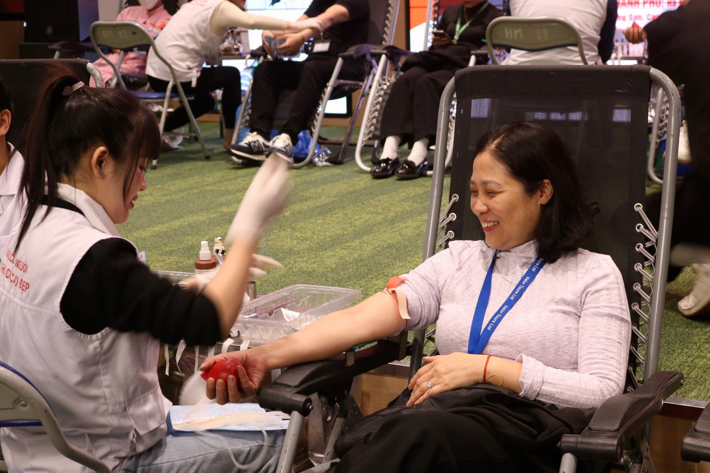 Trao đi những giọt máu là niềm vui của nhiều người.