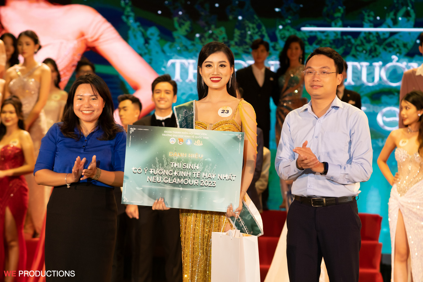 Thí sinh có ý tưởng Kinh tế hay nhất: Nguyễn Công Quỳnh Mai (Viện Đào tạo tiên tiến chất lượng cao &amp; POHE)