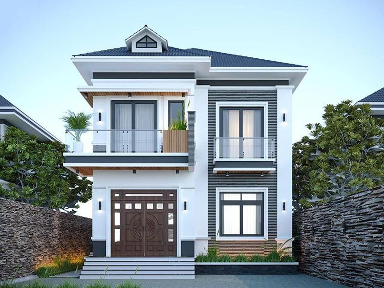 Mẫu nhà mái Nhật có nhiều lựa chọn trong tìm kiếm vật liệu xây dựng. (Ảnh: Mẫu nhà đẹp)