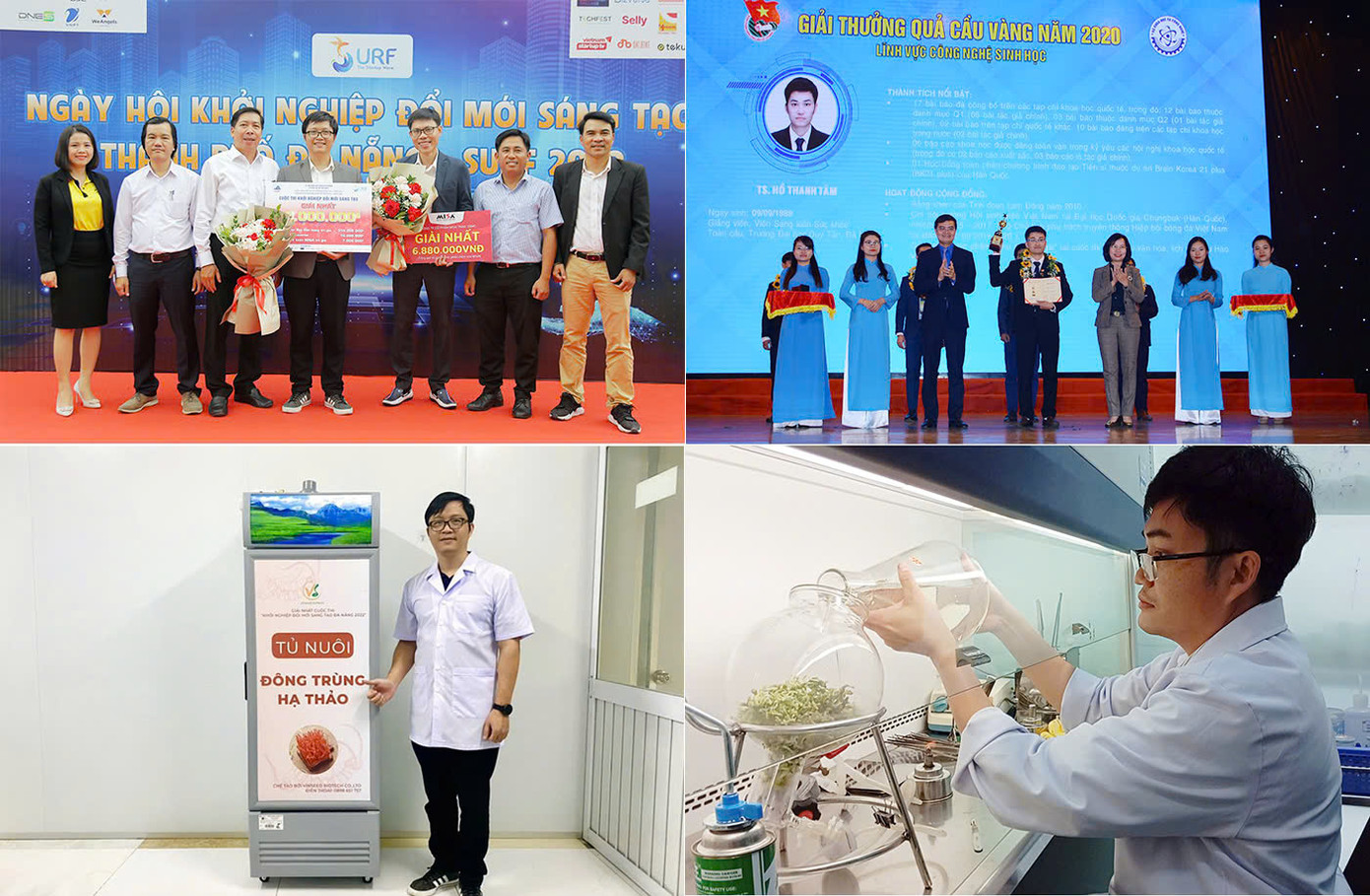 TS. Nguyễn Thành Trung và TS. Hồ Thanh Tâm với những nghiên cứu hữu ích vì cộng đồng tại DTU