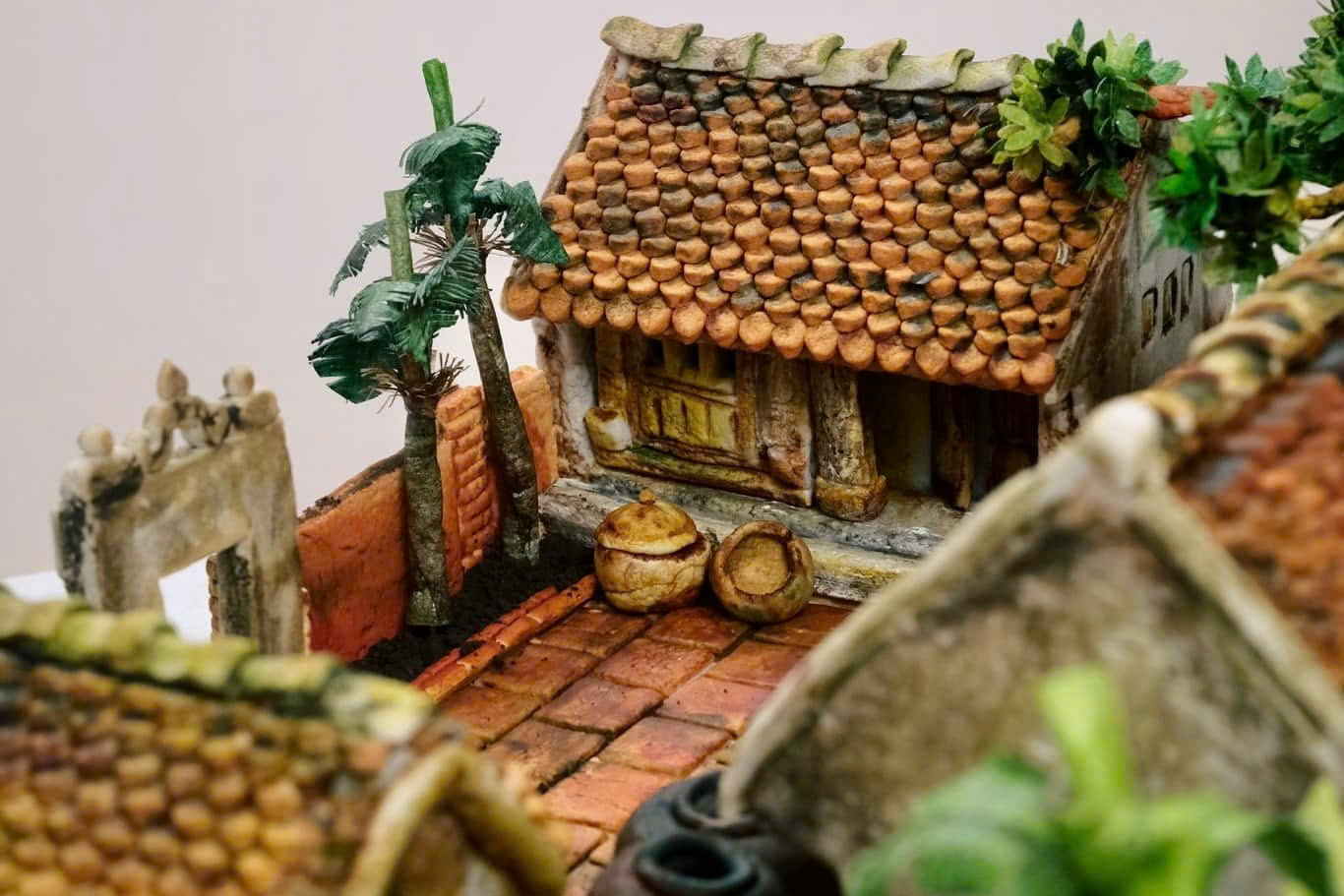 Bánh trung thu mang đậm cảm hứng "Hồi ức về làng quê Bắc Bộ".