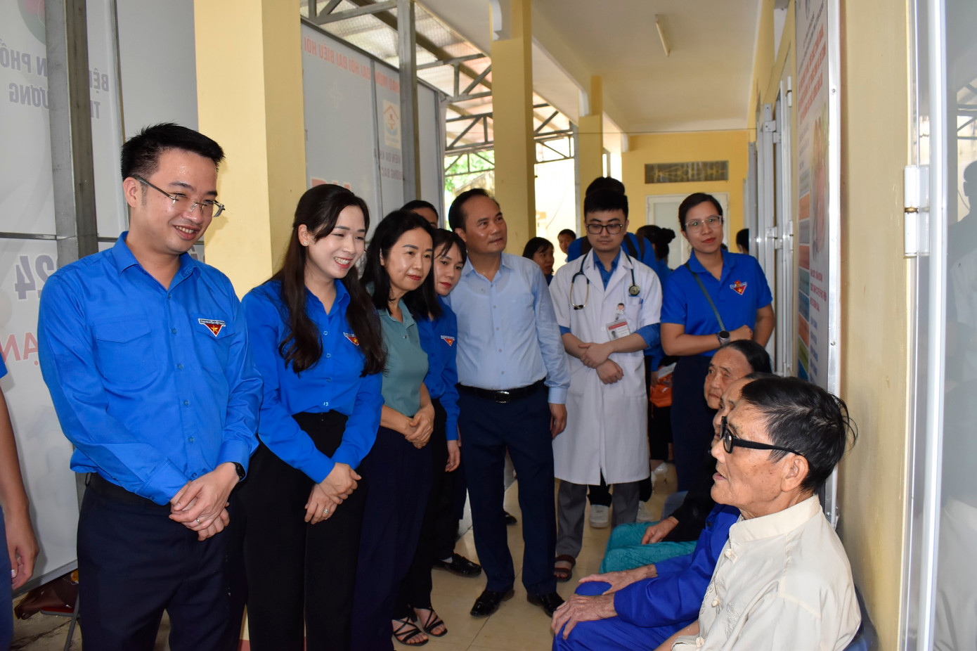 Anh Nguyễn Tường Lâm - Bí thư BCH Trung ương Đoàn, Phó Chủ nhiệm Thường trực Ủy ban Quốc gia về Thanh niên Việt Nam tham gia nhiều hoạt động tại buổi lễ ra quân chiến dịch Thanh niên tình nguyện hè năm 2024.