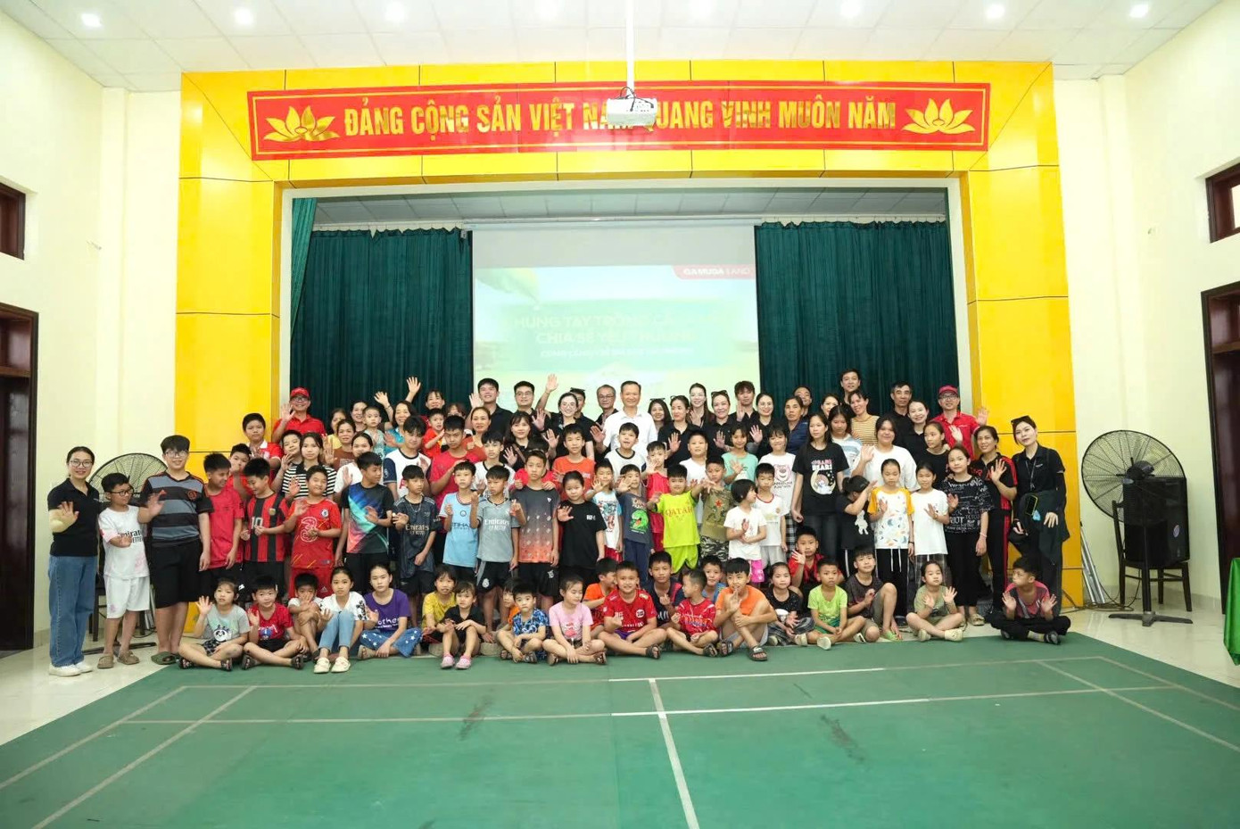 Sự kiện thăm, tặng quà và trồng cây tại Làng trẻ SOS Hải Phòng cũng nằm trong chuỗi hoạt động 1 triệu cây xanh và kế hoạch xanh Gamuda (Gamuda Green Plan). Nguồn: Gamuda Land Việt Nam