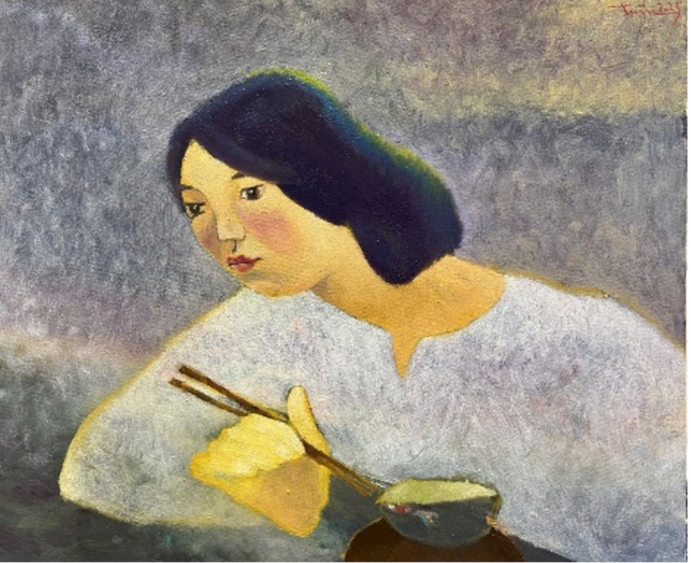 Tranh của hoạ sĩ Nguyễn Hồng Tuấn.