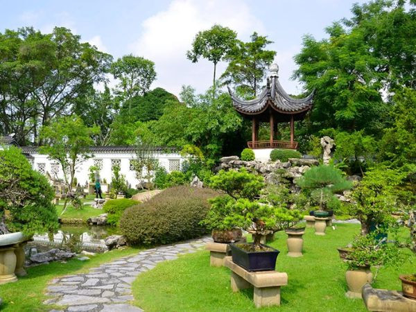 Cảnh quan mang đậm nét hội hoạ, thi ca Trung Hoa.