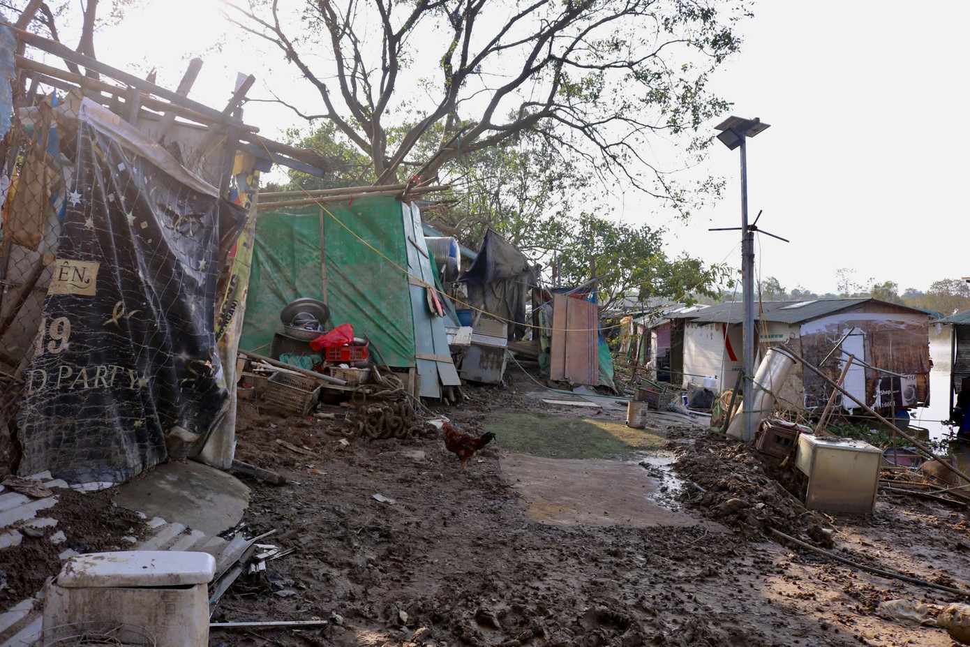 Sau cơn bão số 3 đổ bộ Hà Nội, người dân nơi đây chưa kịp sửa sang lại nhà cửa thì lại "chạy lũ" trong đêm khi mực nước sông Hồng bất ngờ dâng cao. Sau những ngày di tản, khi trở về, nhiều người dân xót xa khi thấy cảnh tượng tan hoang tại chính nơi mà mình đã gắn bó gần nửa đời người. Sau cơn bão số 3 đổ bộ Hà Nội, người dân nơi đây chưa kịp sửa sang lại nhà cửa thì lại "chạy lũ" trong đêm khi mực nước sông Hồng bất ngờ dâng cao. Sau những ngày di tản, khi trở về, nhiều người dân xót xa khi thấy cảnh tượng tan hoang tại chính nơi mà mình đã gắn bó gần nửa đời người.