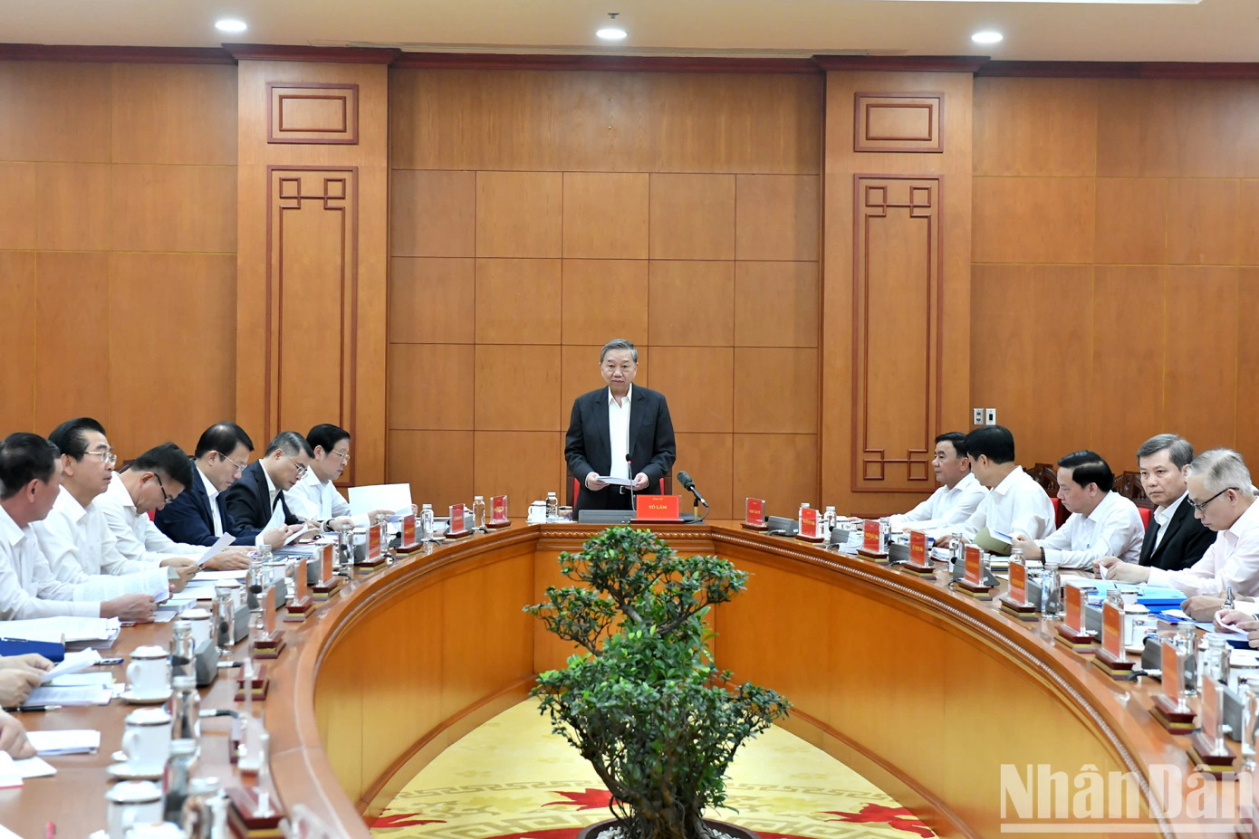 Tổng Bí thư Tô Lâm chủ trì cuộc họp Thường trực Ban Chỉ đạo Trung ương về phòng, chống tham nhũng, lãng phí, tiêu cực.