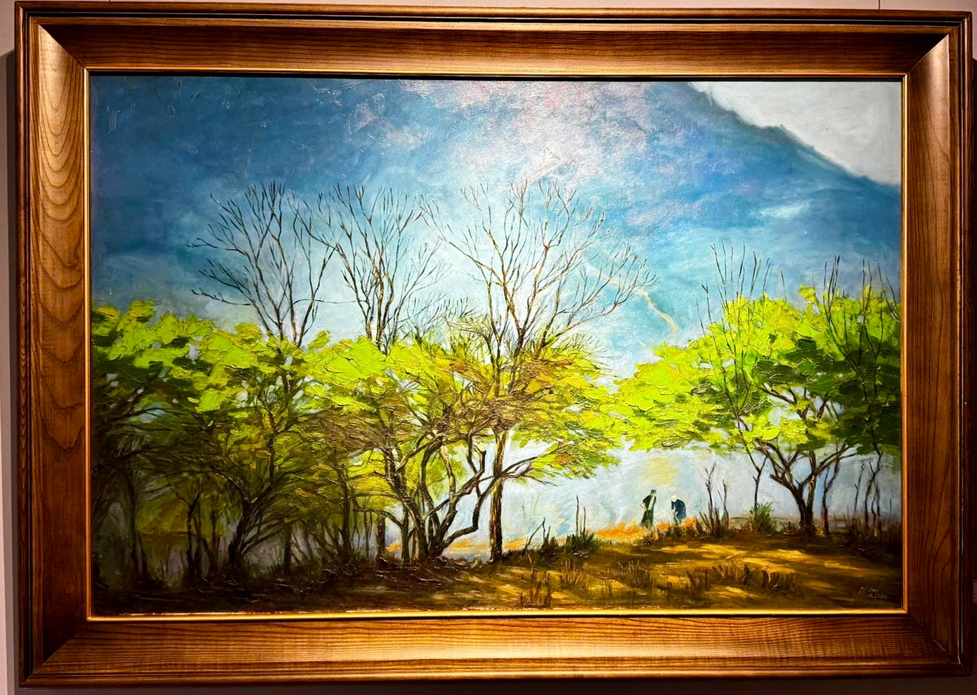 Nhiều tác phẩm ấn tượng tại triển lãm.