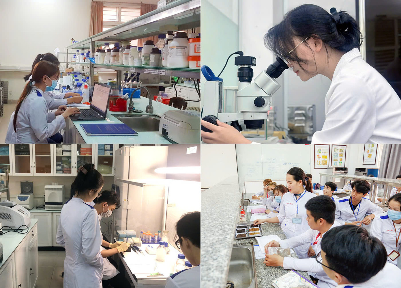 Các trang thiết bị hiện đại đang phát huy tối đa công dụng phục vụ việc học tập và nghiên cứu của sinh viên DTU