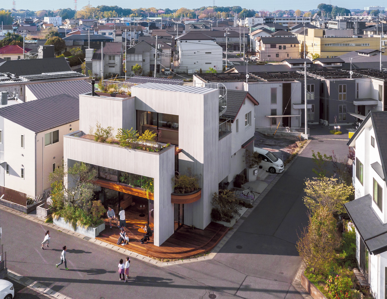 Khu đất rộng 168m2 nằm trong khu dân cư đông đúc ở Nhật Bản. Khu đất rộng 168m2 nằm trong khu dân cư đông đúc ở Nhật Bản.