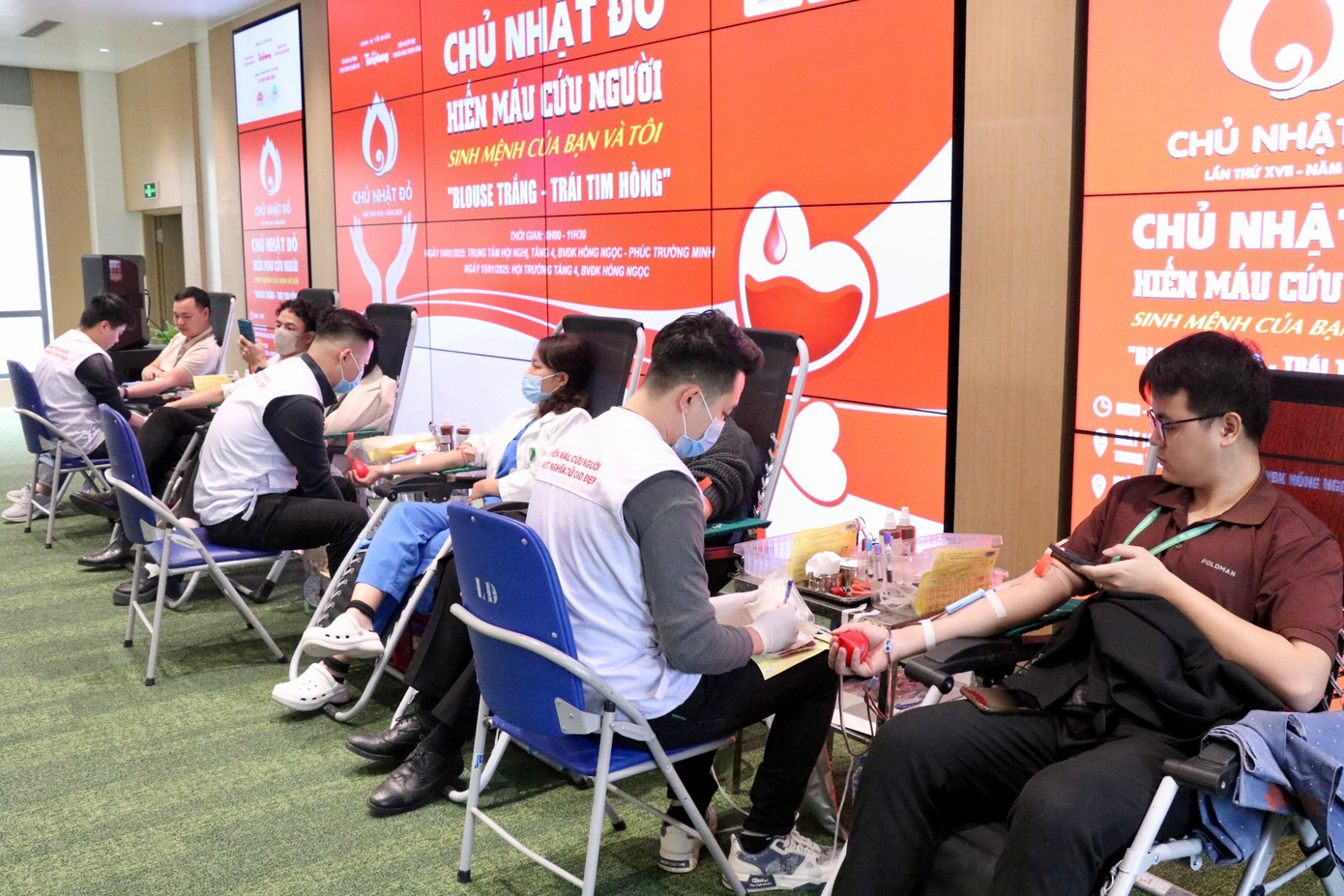 Bác sĩ Hoàng Tân Cương - Phó Giám đốc Bệnh viện Đa khoa Hồng Ngọc - Phúc Trường Minh cho biết năm nay chương trình Chủ Nhật Đỏ sẽ được bệnh viện tổ chức trong 2 ngày.