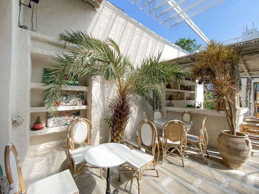 Phong cách thiết kế sân thượng Địa Trung Hải