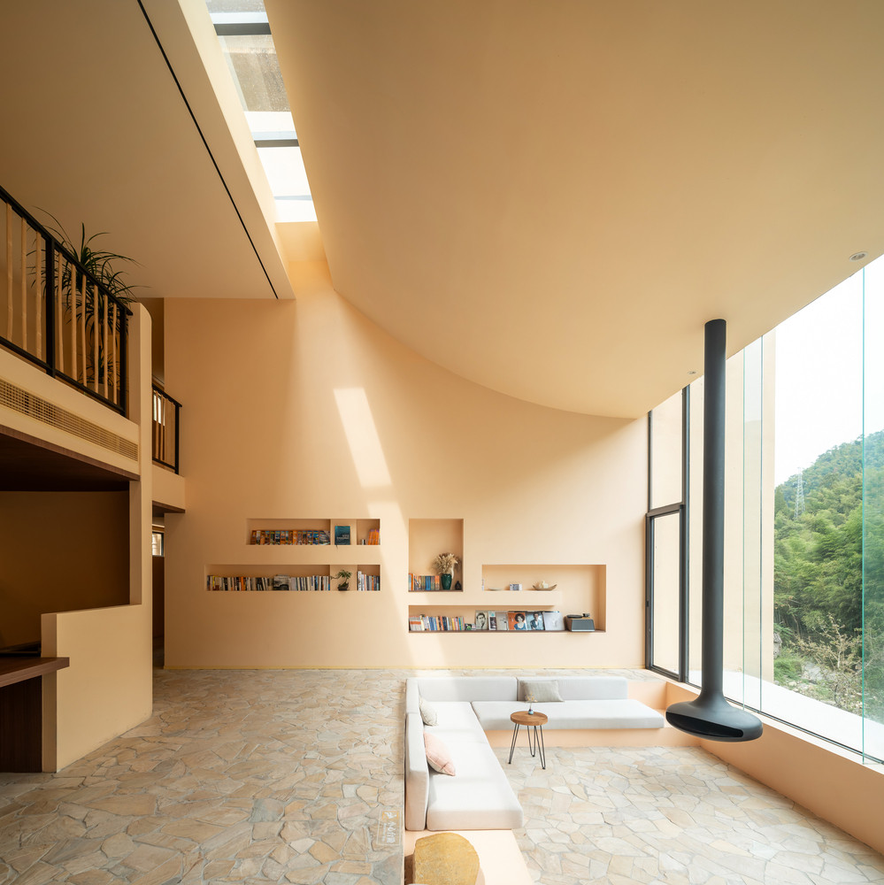 Đá địa phương được sử dụng rộng rãi, tận dụng làm nền nhà mang đến nét đẹp tự nhiên cho công trình. Đá địa phương được sử dụng rộng rãi, tận dụng làm nền nhà mang đến nét đẹp tự nhiên cho công trình.