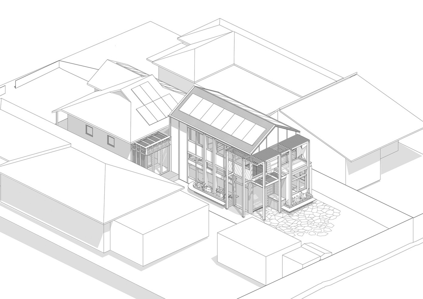 Sơ đồ tổng thể khu nhà