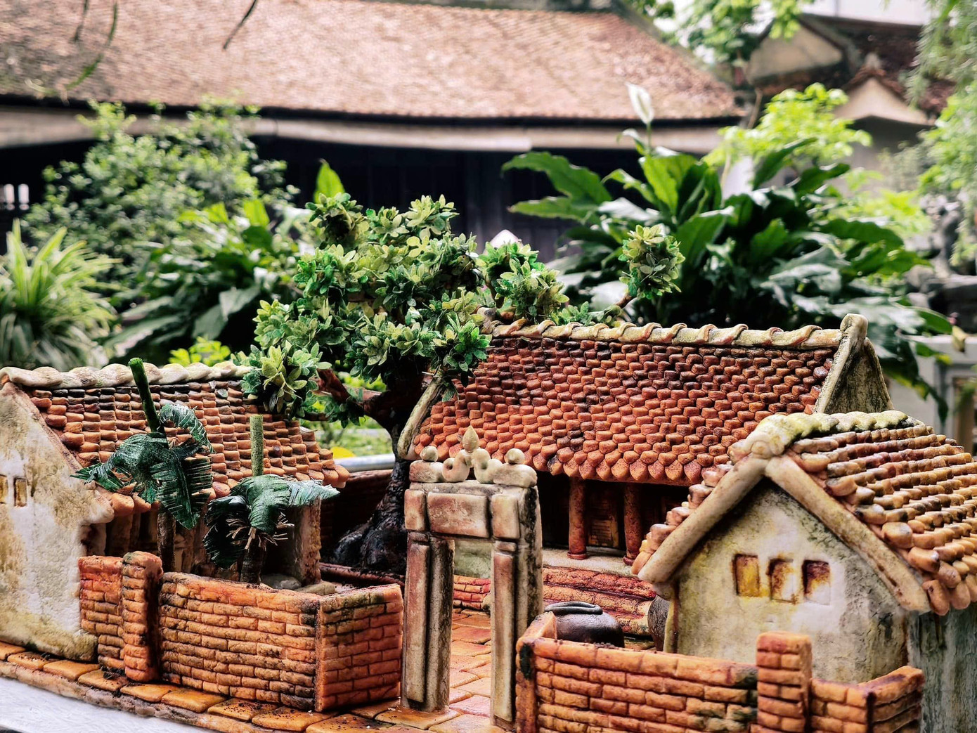 Bánh trung thu mang đậm cảm hứng "Hồi ức về làng quê Bắc Bộ".