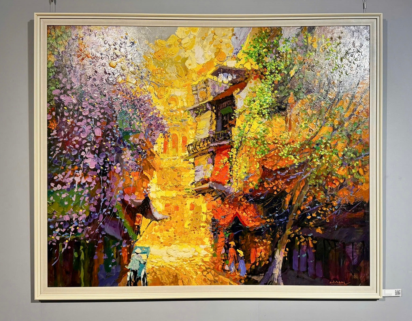 Nhiều tác phẩm ấn tượng tại triển lãm.