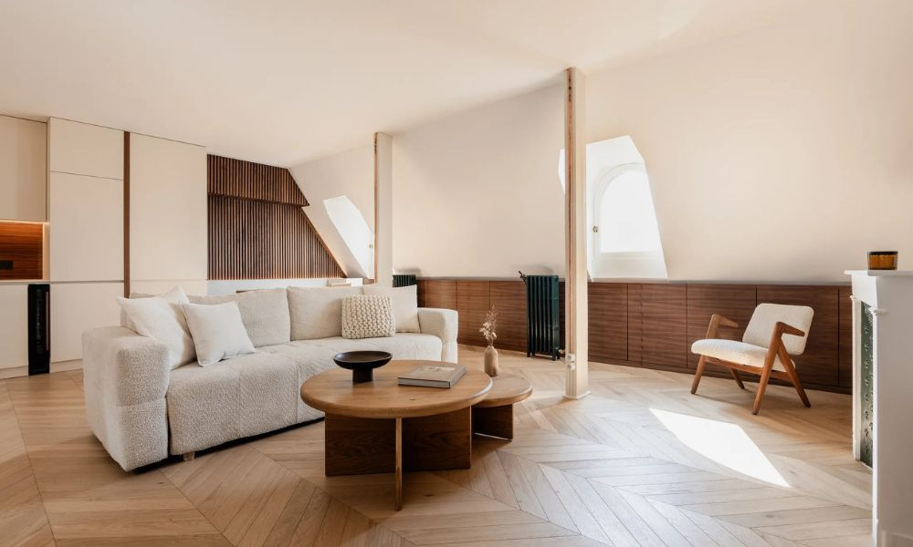 Tinh giản nội thất sẽ giúp căn phòng trở nên rộng rãi hơn. Tinh giản nội thất sẽ giúp căn phòng trở nên rộng rãi hơn.