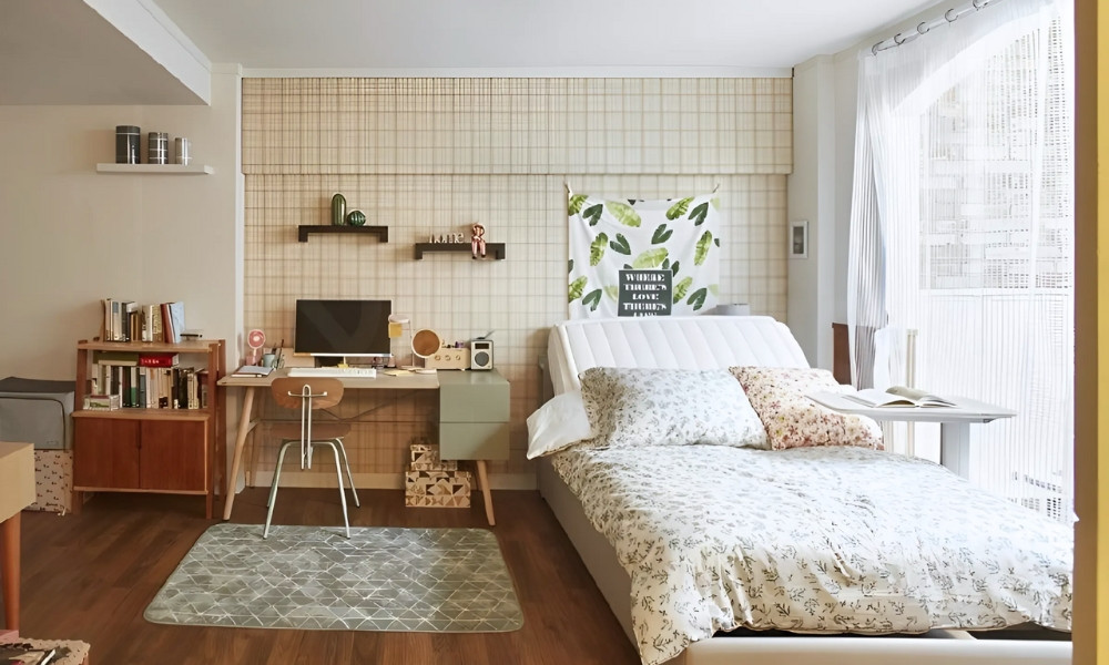 Sự kết hợp giữa tối giản và tiện nghi trong phong cách Hàn Quốc (Ảnh: Tổng hợp)