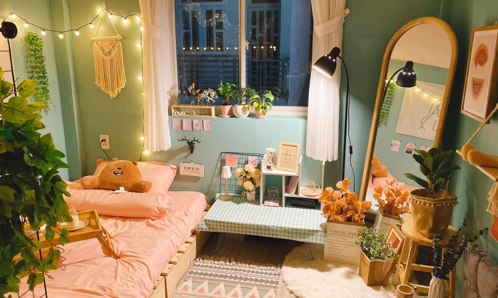 Sự kết hợp giữa tối giản và tiện nghi trong phong cách Hàn Quốc (Ảnh: Tổng hợp)