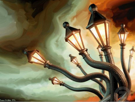 Nuôi dưỡng bóng đêm Một ngày trên bờ biển Hội hè đã hết Điềm báo của kỷ băng hà Cô đơn Cây bom nguyên tử Tò mò Đèn đường say xỉn Thâu tóm hoàn toàn Một lát cắt của San Francisco