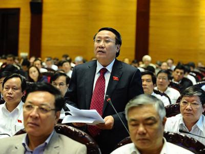 ĐB Hà Sỹ Đồng (Quảng Trị) Ảnh: Hồng Vĩnh