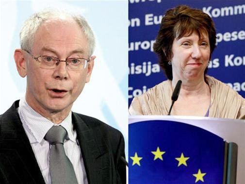 Ông Rompuy và bà Ashton Ông Rompuy và bà Ashton