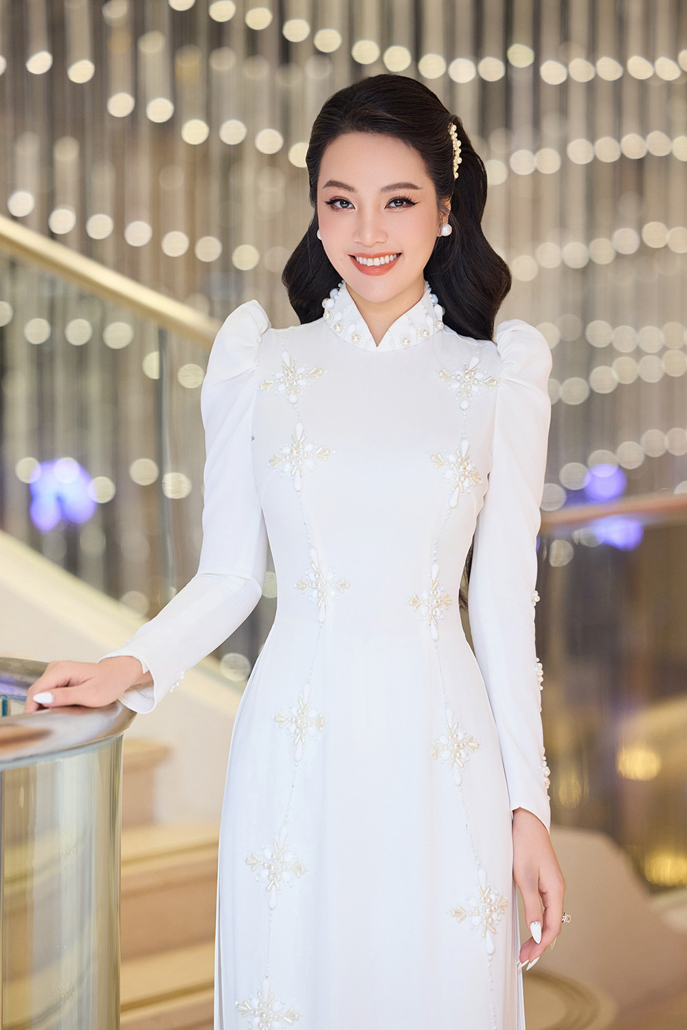 Đây là năm thứ 4 Thụy Vân đảm nhận vai trò MC của lễ trao giải.