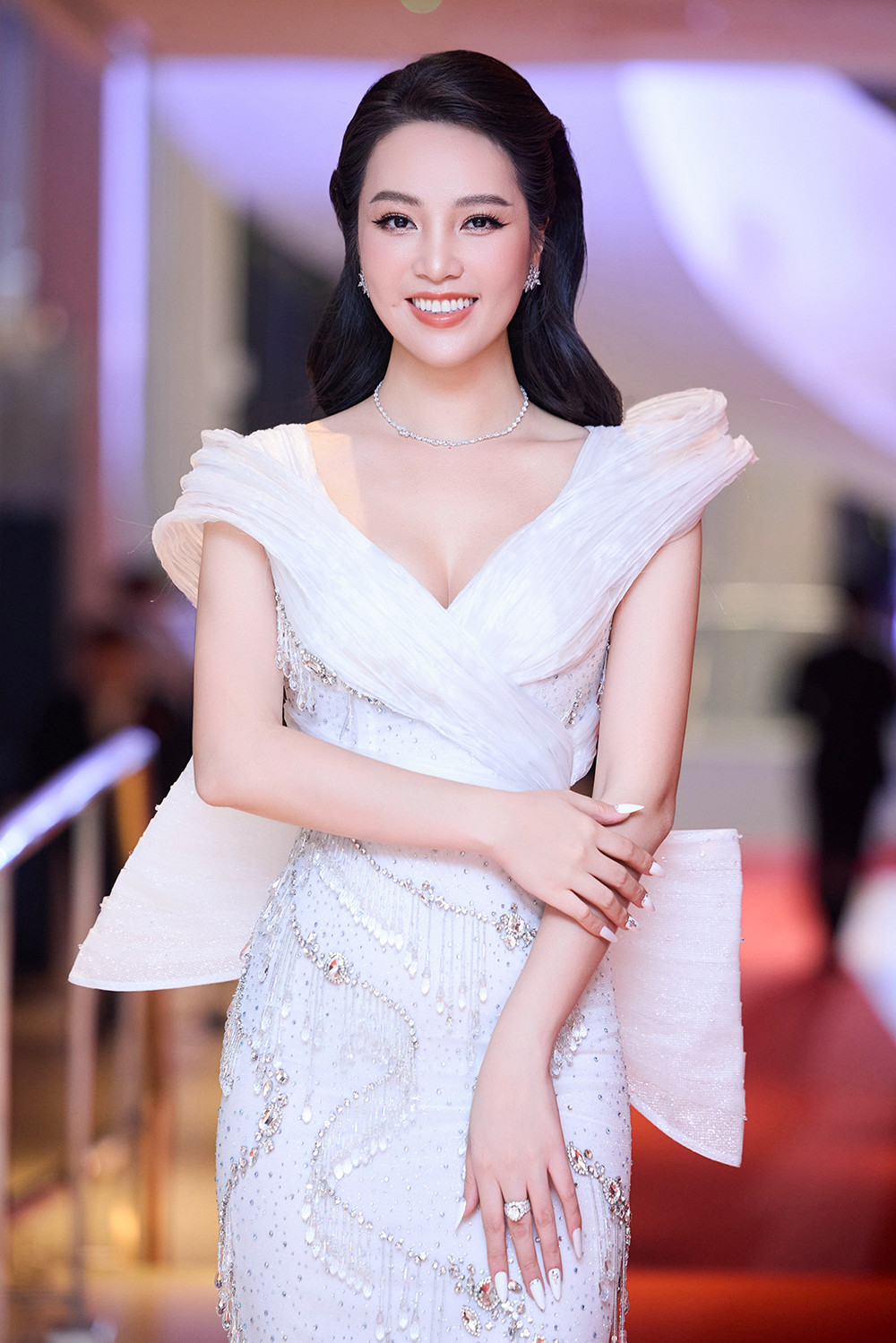 Đây là năm thứ 4 Thụy Vân đảm nhận vai trò MC của lễ trao giải.