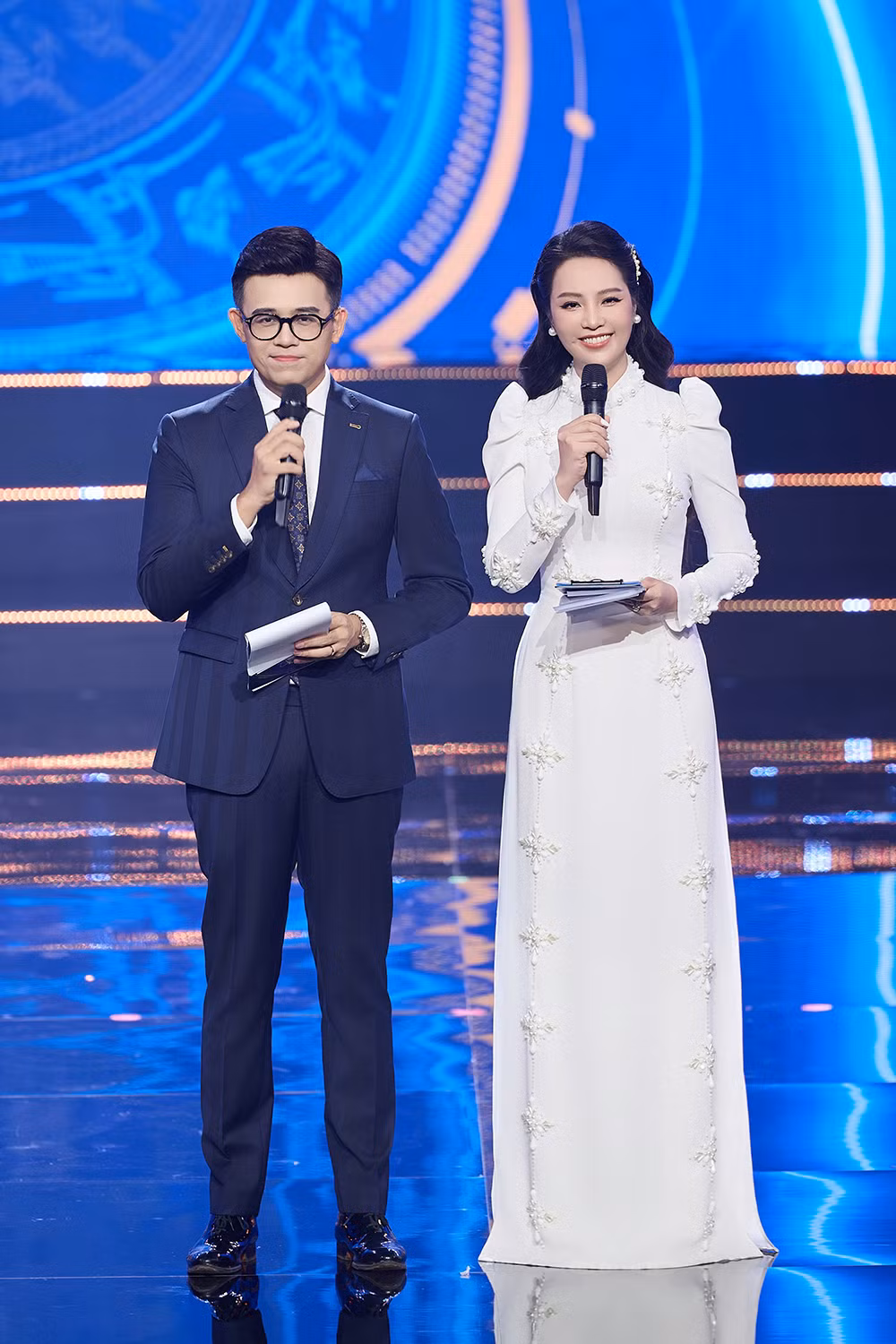 Đây là năm thứ 4 Thụy Vân đảm nhận vai trò MC của lễ trao giải.
