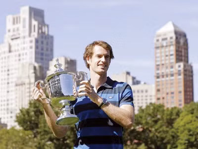 Murray trên đường bảo vệ danh hiệu Grand Slam đầu tiên của mình. ảnh: AP