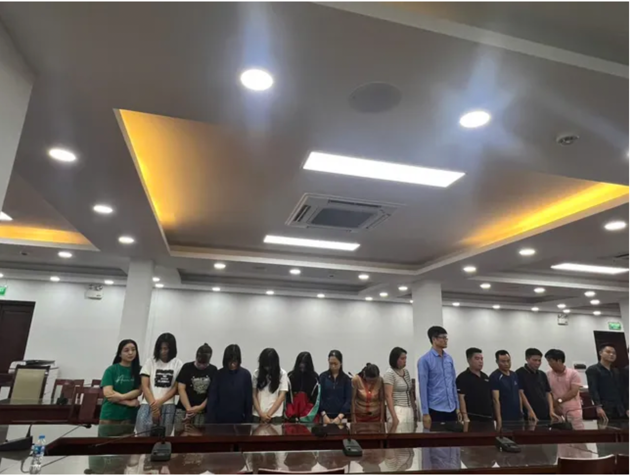 Các đối tượng liên quan vụ án.