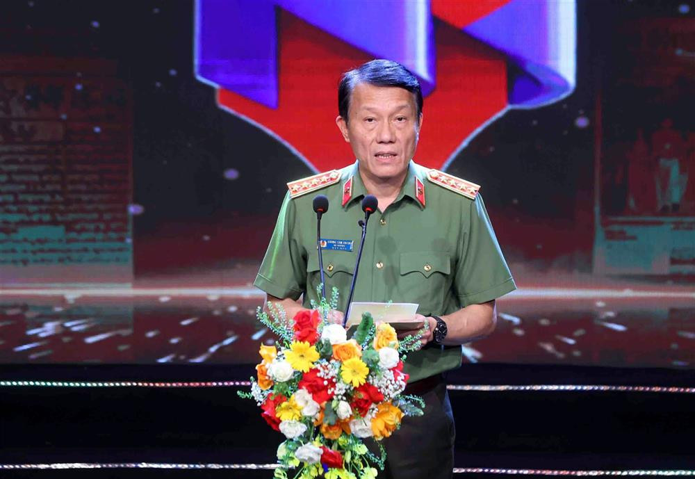 Bộ trưởng Lương Tam Quang phát biểu tại buổi Lễ. Bộ trưởng Lương Tam Quang phát biểu tại buổi Lễ.