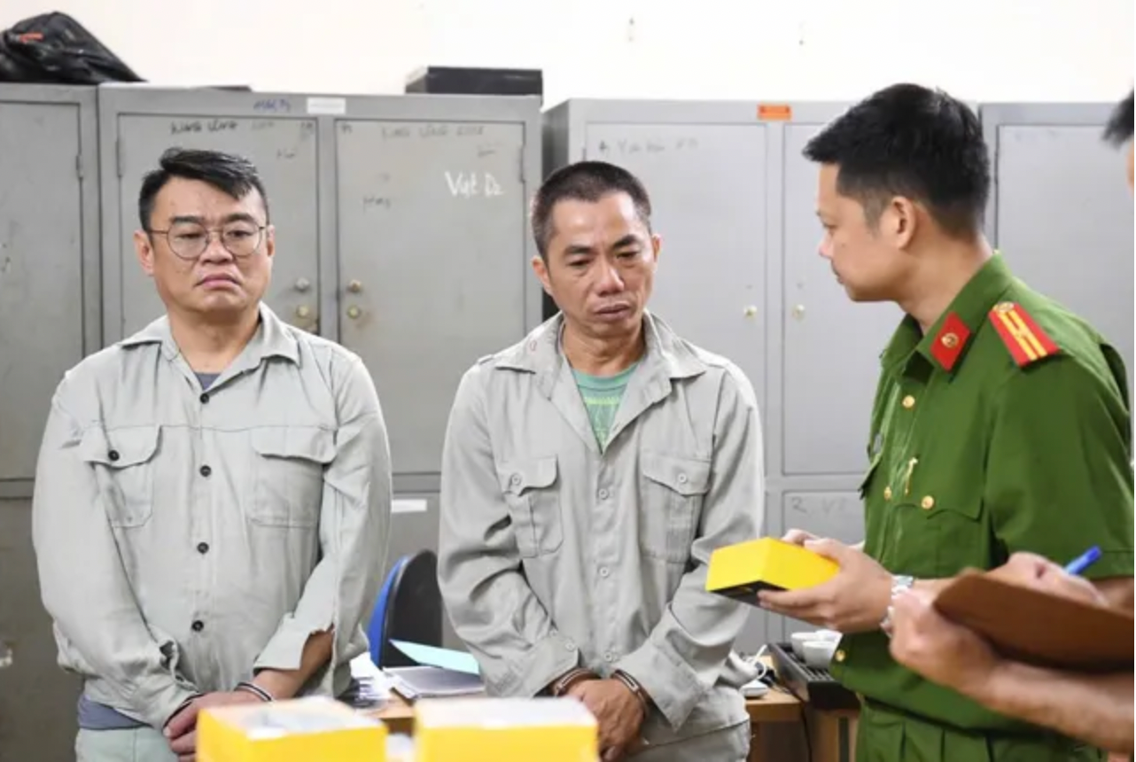 Các bị can bị khởi tố.