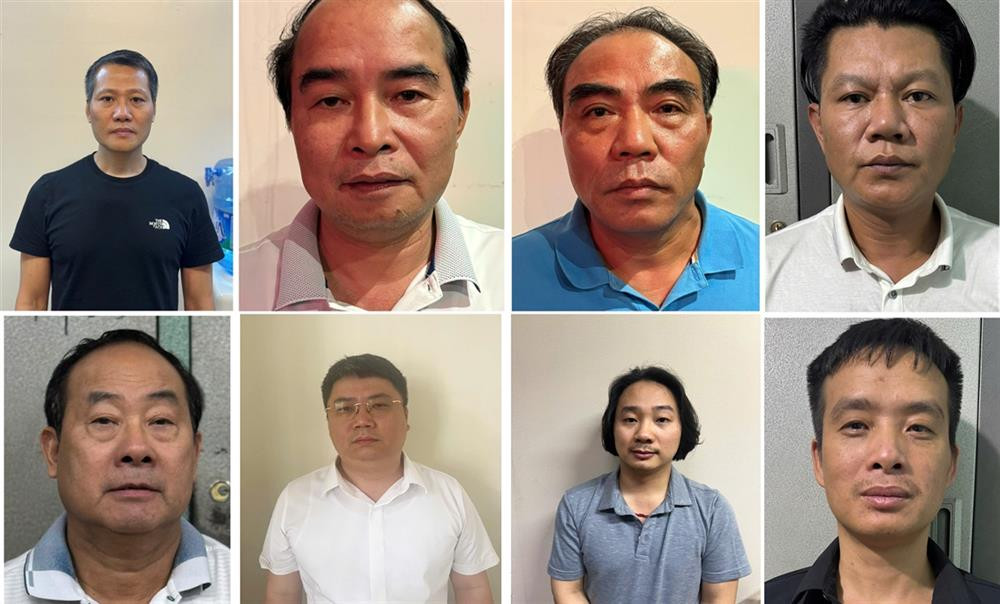 Các đối tượng từ trái qua phải: Bùi Thanh Bình, Nguyễn Văn Bình, Ngô Tiến Cương, Nguyễn Duy Nghiệp, Nguyễn Xuân Tốt, Nguyễn Văn Đức, Lê Xuân Định, Nguyễn Trường Giang. Các đối tượng từ trái qua phải: Bùi Thanh Bình, Nguyễn Văn Bình, Ngô Tiến Cương, Nguyễn Duy Nghiệp, Nguyễn Xuân Tốt, Nguyễn Văn Đức, Lê Xuân Định, Nguyễn Trường Giang.