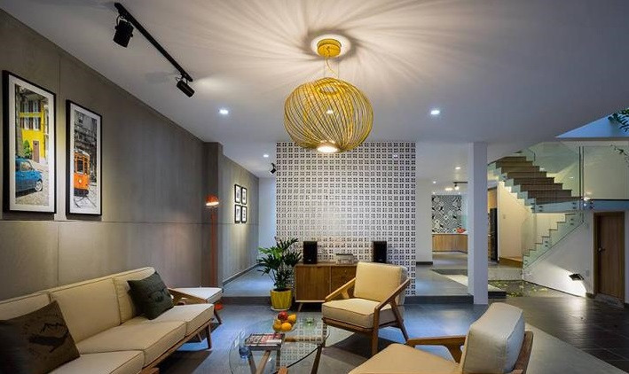 Mê mẩn nhà phố 2 tầng có giếng trời đẹp hút mắt ảnh 8