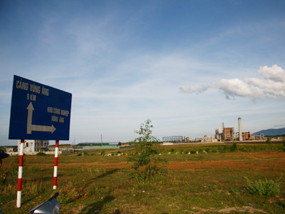 Khu công nghiệp Vũng Áng . Ảnh: Phong Cầm Khu công nghiệp Vũng Áng