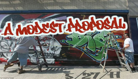 Jeff đã phải nhờ đến sự trợ giúp của bạn bè để hoàn thành bức tranh khổng lồ này. Jeff đã phải nhờ đến sự trợ giúp của bạn bè để hoàn thành bức tranh khổng lồ này