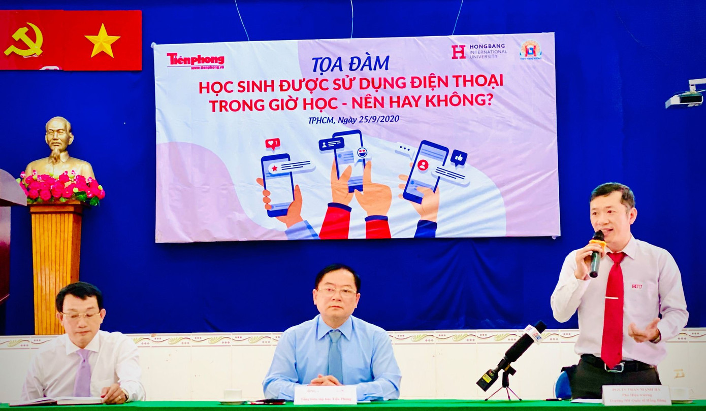 Báo Tiền Phong tổ chức tọa đàm: Học sinh được sử dụng điện thoại- Nên hay không? ảnh 4