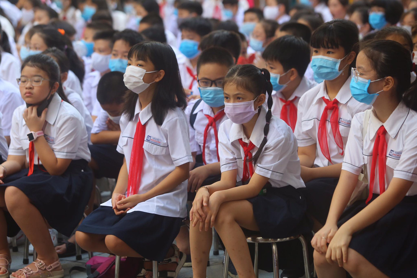 Lễ khai giảng đặc biệt trong mùa COVID-19: Nơi trực tuyến, nơi khai giảng trong lớp học ảnh 55