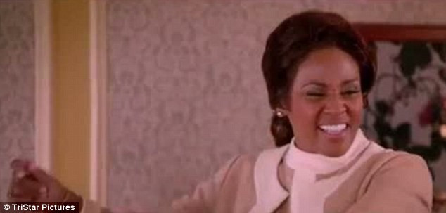 Một số cảnh quay của Whitney trong phim