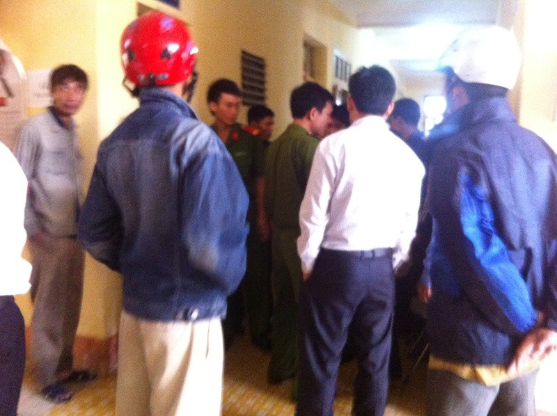 Cơ quan an ninh đảm bảo nơi xảy ra sự việc đau lòng