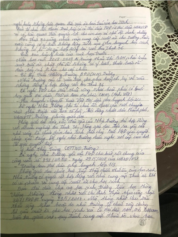 Lùm xùm ở Sóc Trăng, Phòng GD-ĐT ép trường vì suất ăn học sinh? ảnh 3