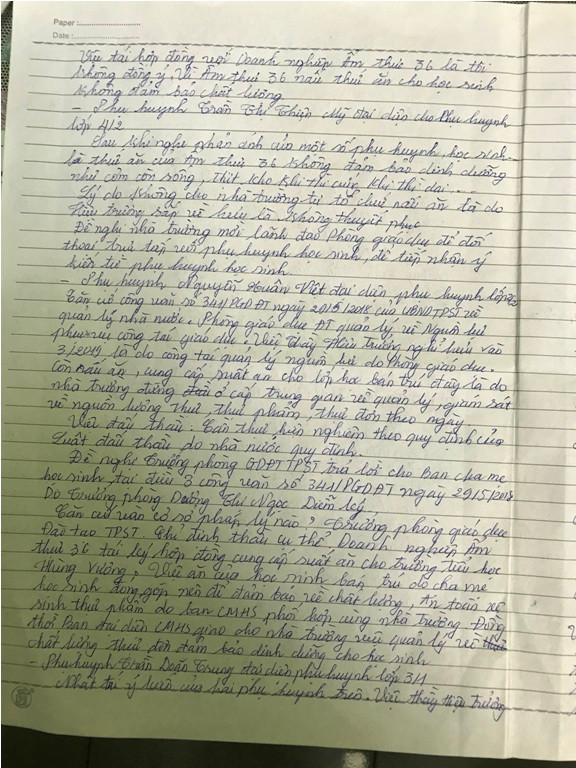 Lùm xùm ở Sóc Trăng, Phòng GD-ĐT ép trường vì suất ăn học sinh? ảnh 2
