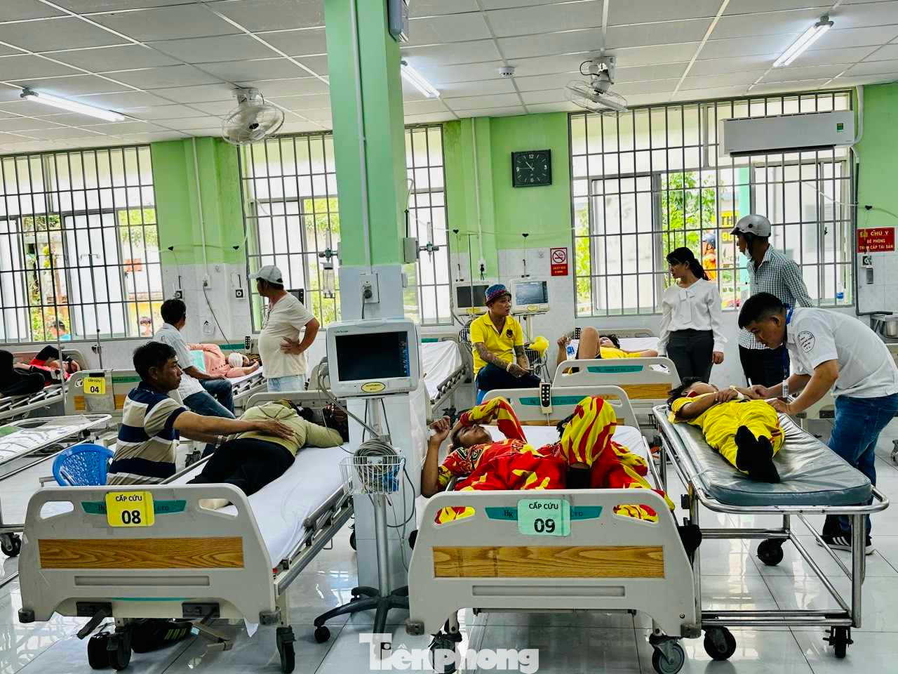 Tình hình sức khỏe của các bệnh nhân đã ổn định Tình hình sức khỏe của các bệnh nhân đã ổn định