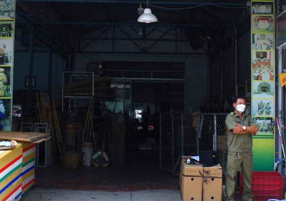 Hiện trường nơi xảy ra vụ việc Hiện trường nơi xảy ra vụ việc