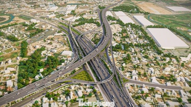 Mô phỏng Nút giao Tân Vạn sau khi hoàn thành xây dựng