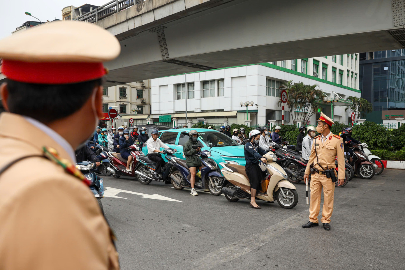 Hiện mô hình “Ngã tư an toàn giao thông” được triển khai tại 20 nút giao thông.