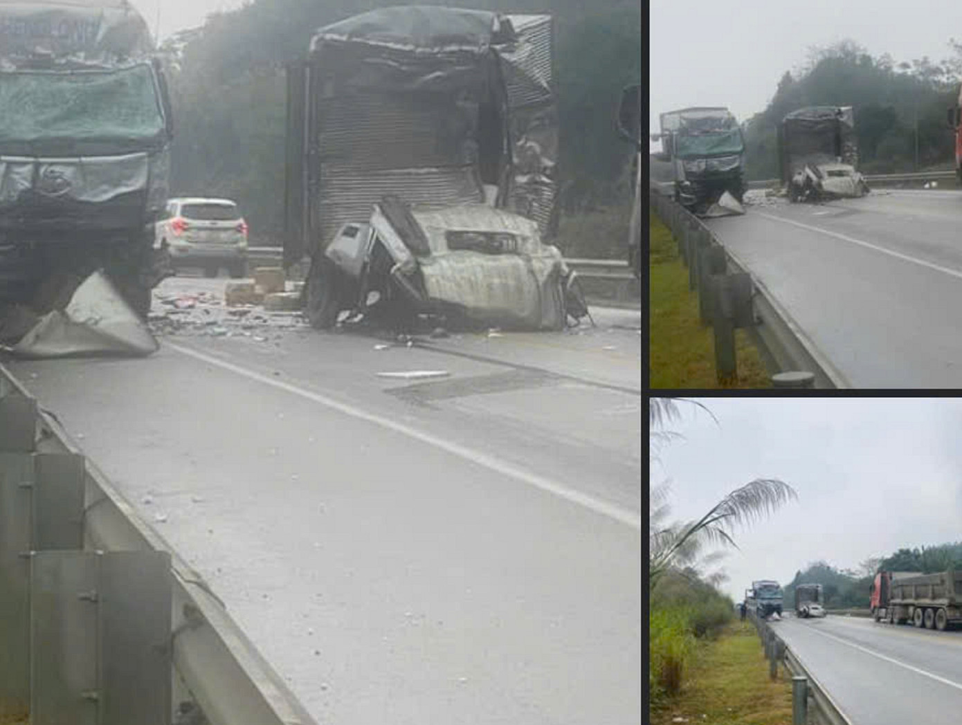 Hiện trường vụ tai nạn. Hiện trường vụ tai nạn.